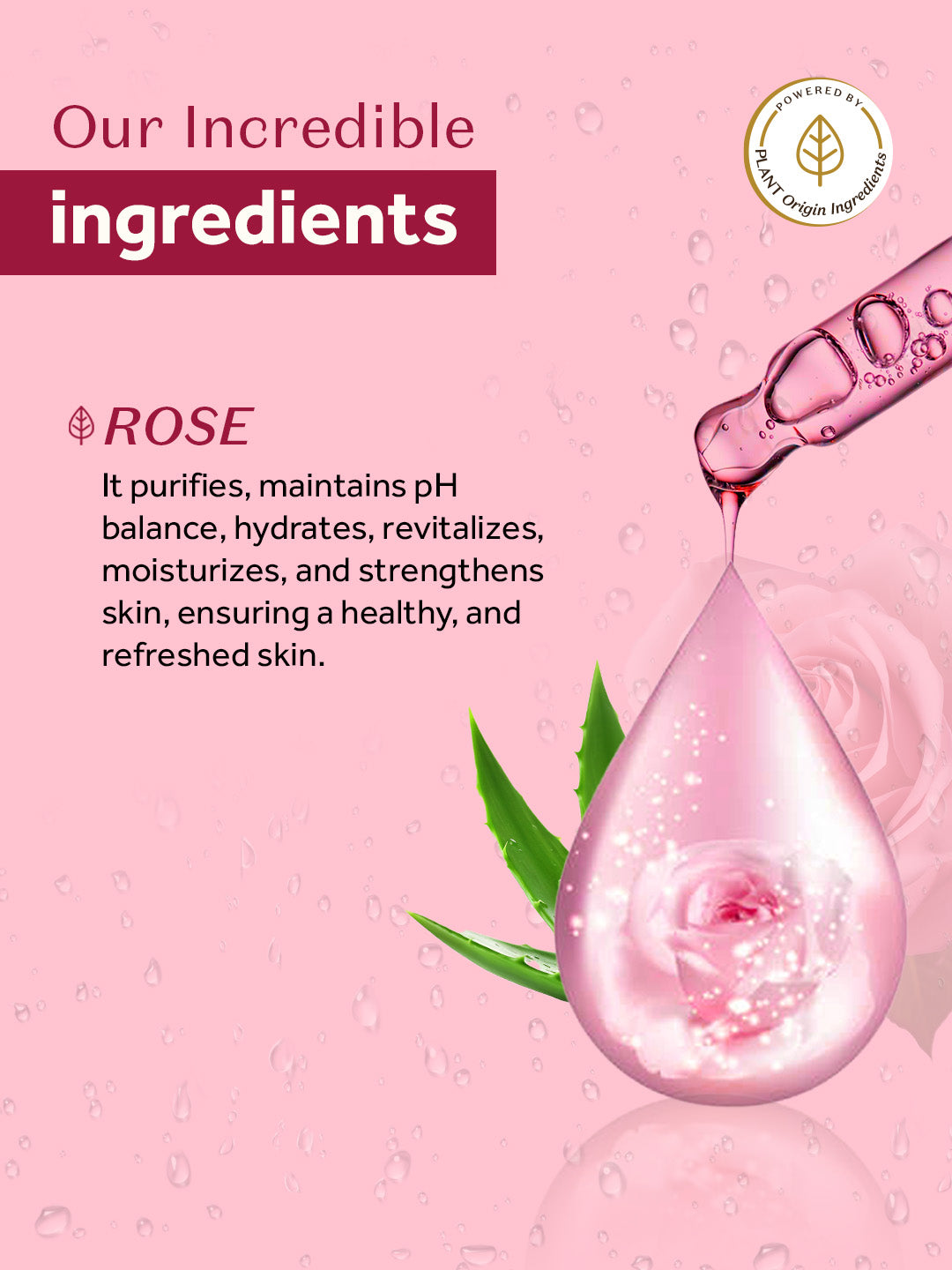 Atulya Rose Water Facial Mist Toner | Refreshing and Hydrating - 150ml