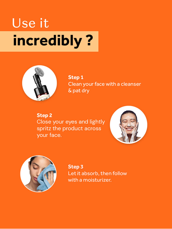 atulya Vitamin C Facial Mist Toner | Tightens Open Pores - 150ml