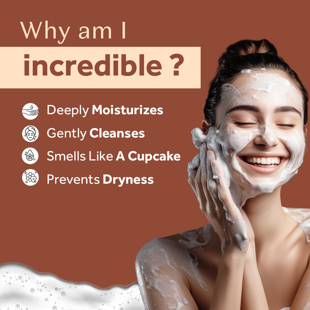 Atulya Coconut & Vanilla Handcrafted Soap for Dryness | Gentle Cleanser - 100gm