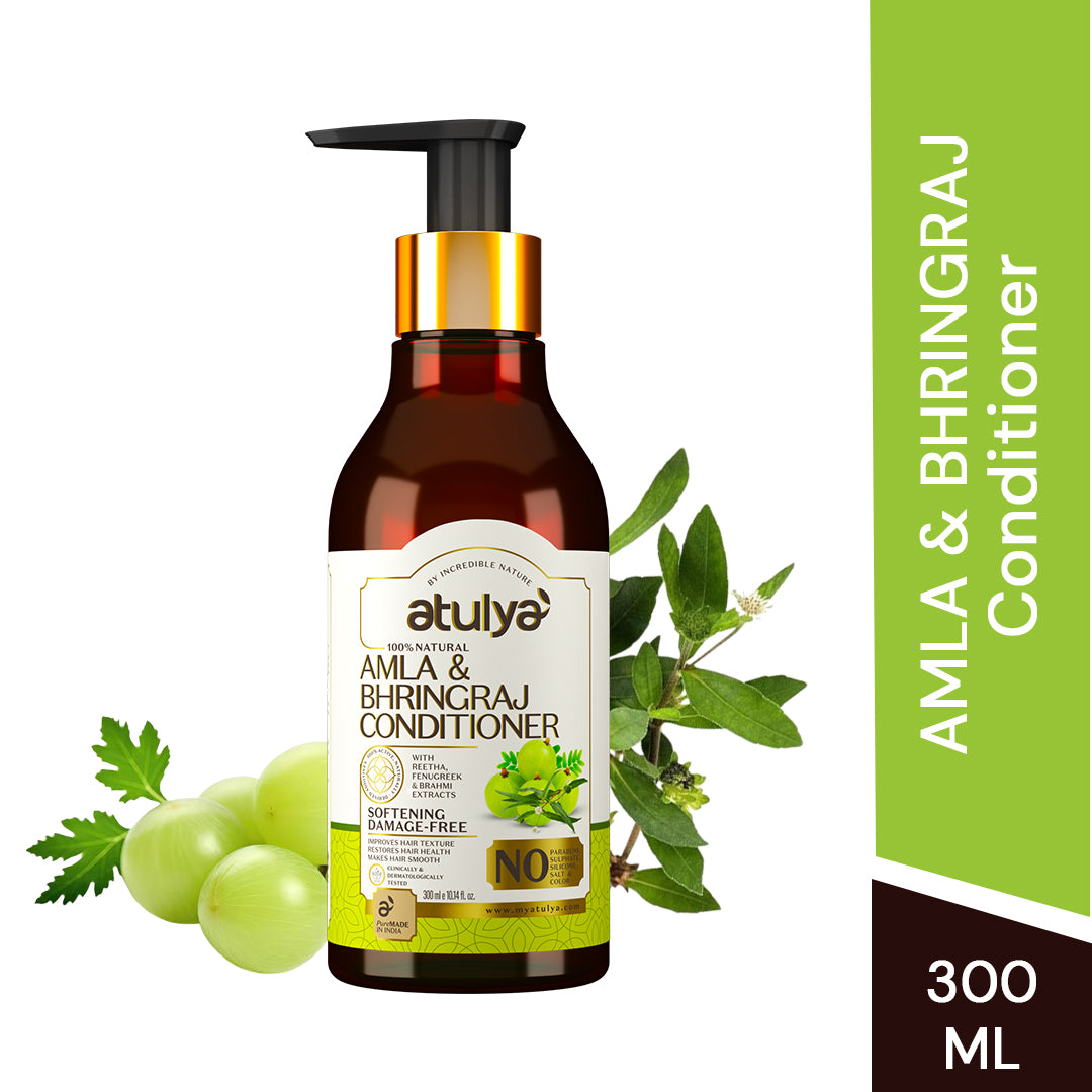 Atulya Amla & Bhringraj Conditioner for Damage-free Hair - 300ml