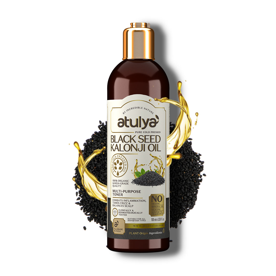 Atulya Black Seed Kalonji Pure Cold Pressed Oil - 100ml