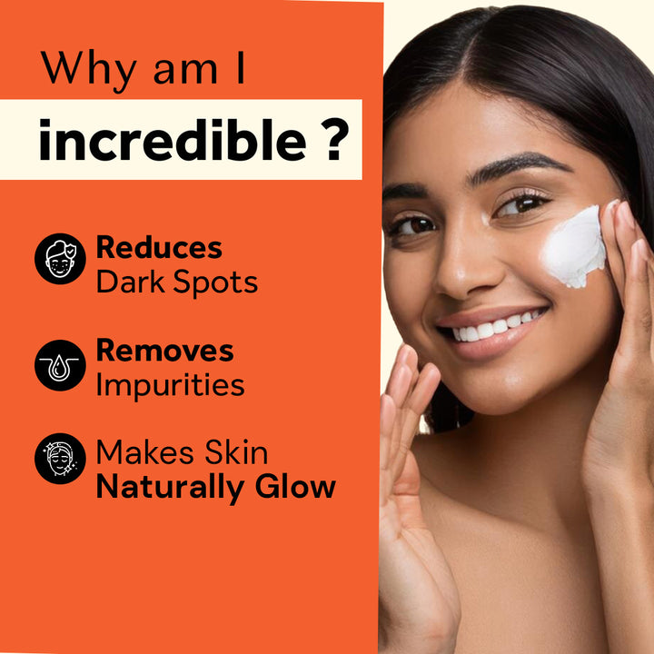 Atulya Vitamin C Face Mask | Brightens and Hydrates Skin - 200gm