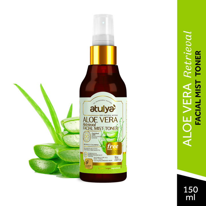 Atulya Aloe Vera Retrieval Facial Mist Toner - 150ml