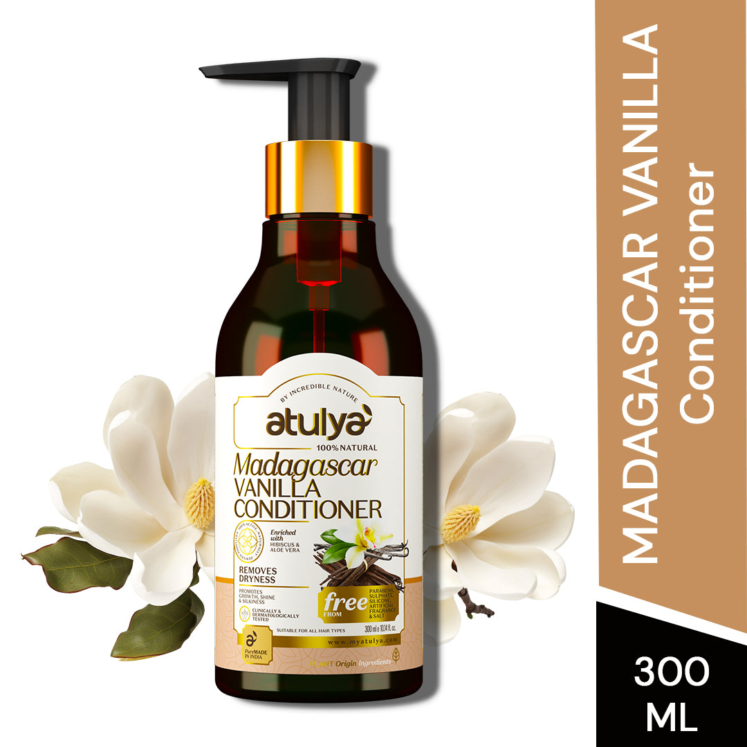 Atulya Madagascar Vanilla Hair Conditioner for Dry Hair - 300ml
