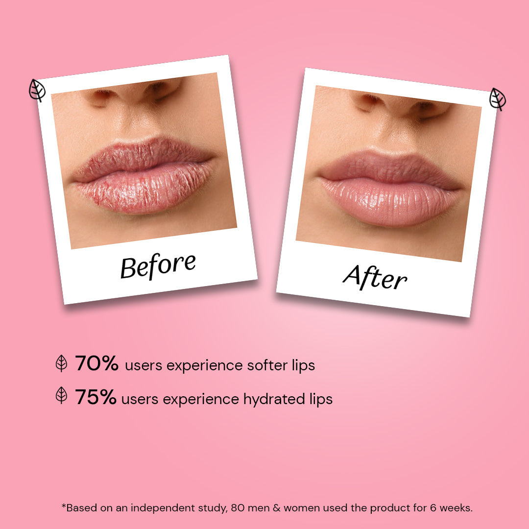 Atulya Rose Natural Lip Balm| Softening and Nourishing - 5gm