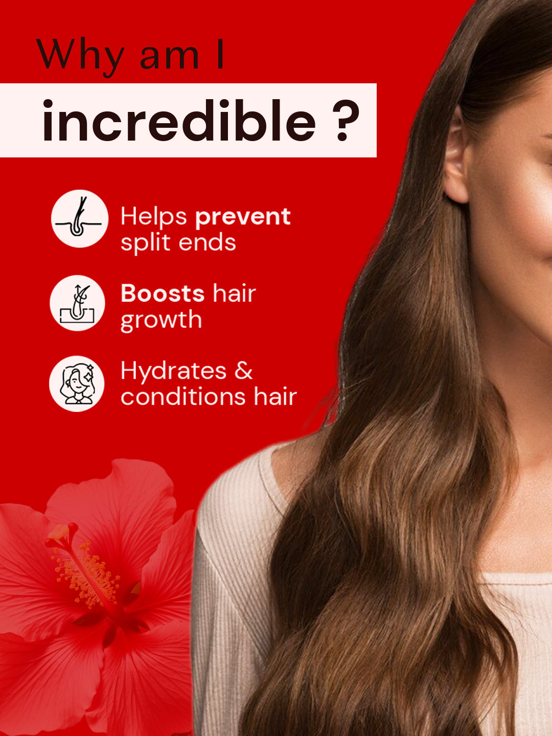 Atulya Hibiscus & Black Seed Hair Shampoo for Frizz Control - 300ml