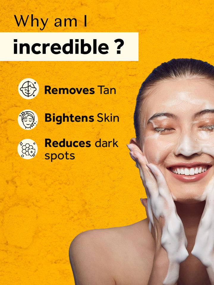 Atulya Vedic Ubtan Foaming Face Wash With Pump | Restores Glow - 100ml