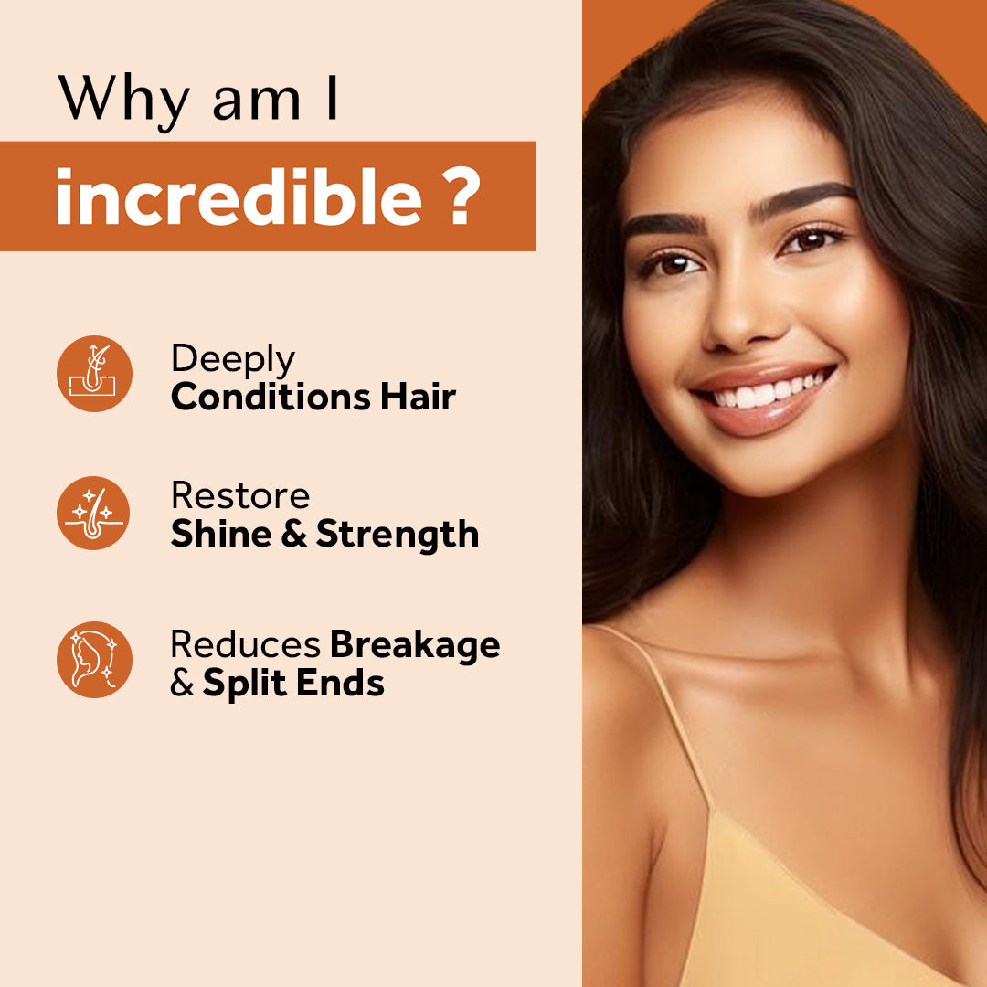 Atulya Moroccan Argan Oil Hair Mask | Hydration Retention - 200gm