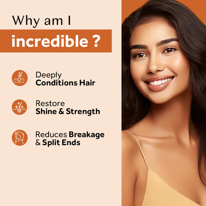 Atulya Moroccan Argan Oil Hair Mask | Hydration Retention - 200gm