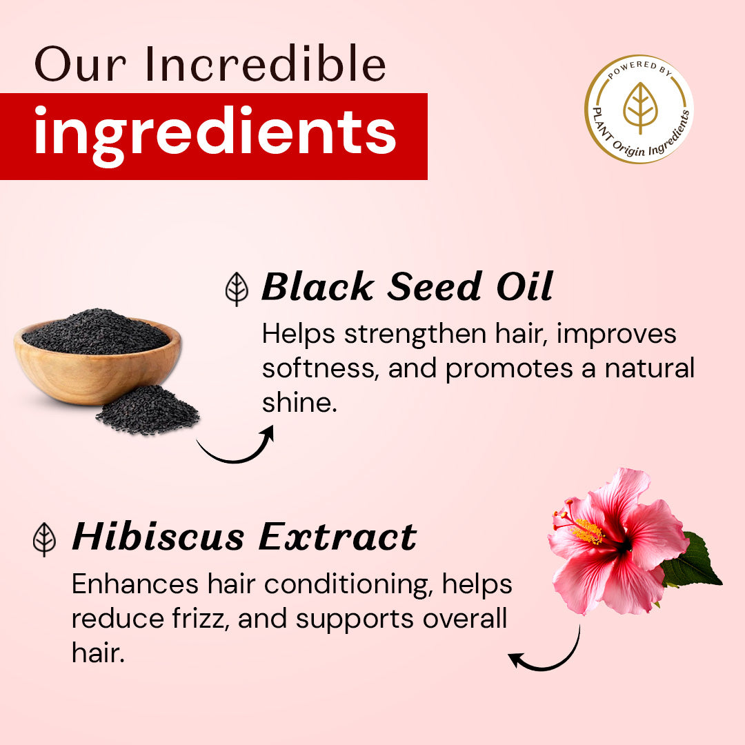 Atulya Hibiscus & Black Seed Hair Mask | Thickens and Protects - 200gm