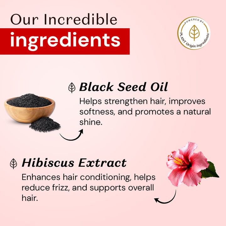 Atulya Hibiscus & Black Seed Hair Mask | Thickens and Protects - 200gm