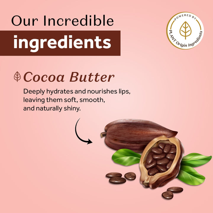 Atulya Lip Balm Cocoa Butter |Tinted and Shining Lips -5gm