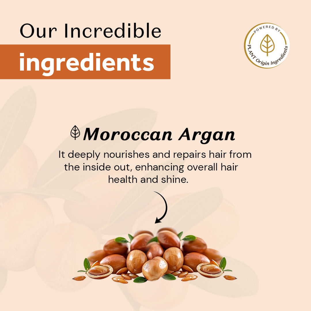 Atulya Moroccan Argan Oil Hair Mask | Hydration Retention - 200gm