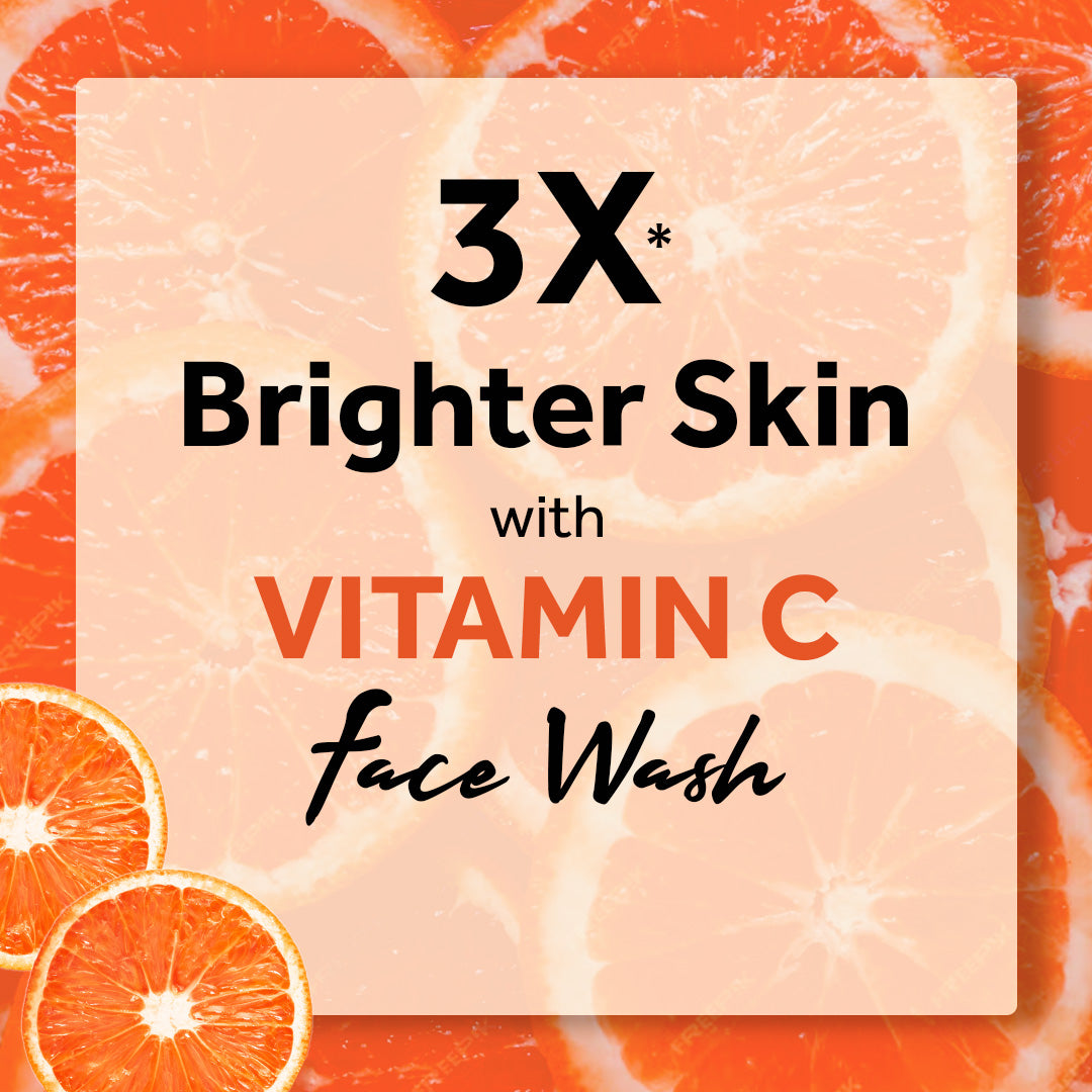 Atulya Vitamin C Foaming Face Wash with Silicone Brush - 150ml