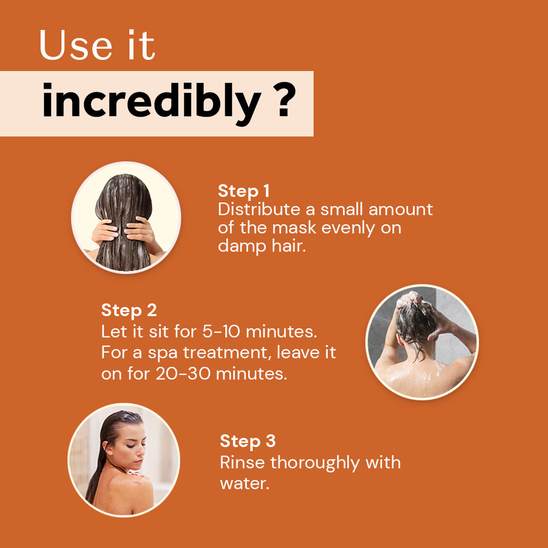 Atulya Moroccan Argan Oil Hair Mask | Hydration Retention - 200gm