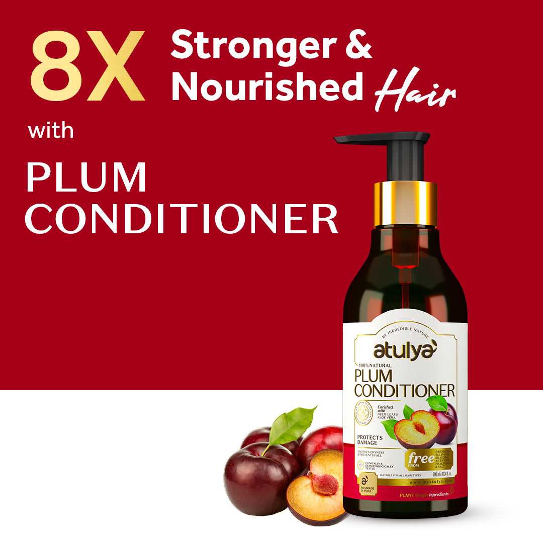 Atulya Plum Conditioner | For Damaged Hair - 300ml