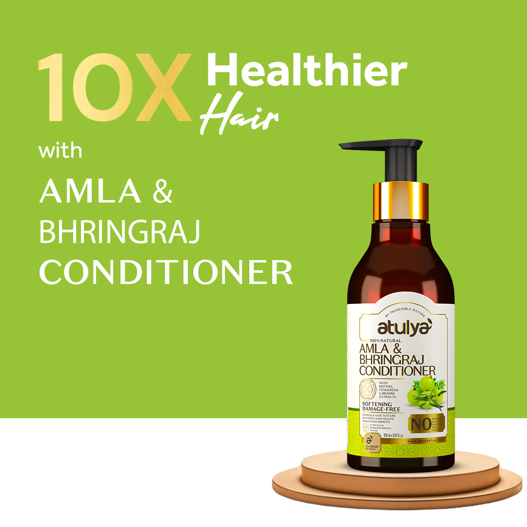 Atulya Amla & Bhringraj Conditioner for Damage-free Hair - 300ml