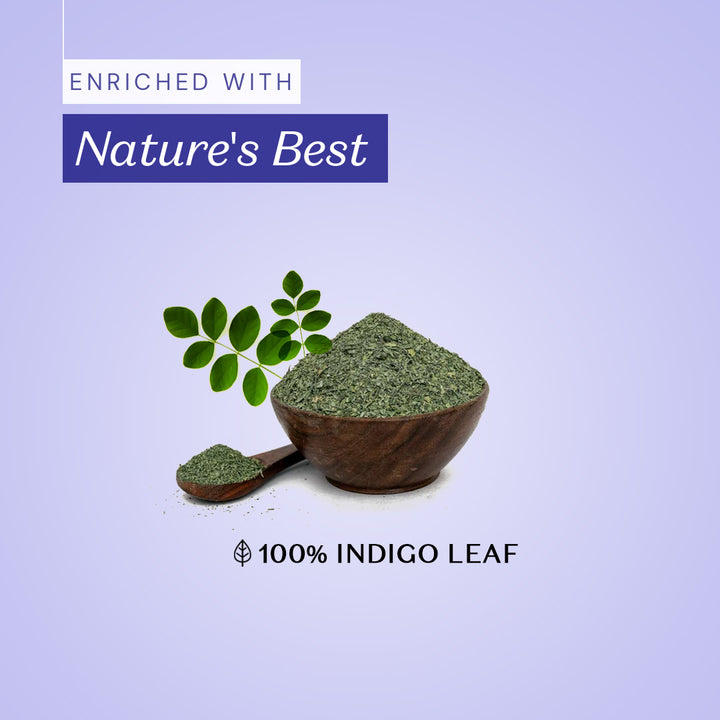 Atulya Indigo Leaf Organic Powder | 100% Pure & Natural - 100gm