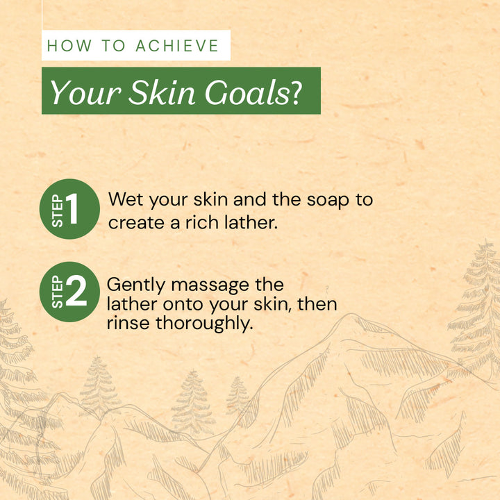 Atulya Lemon & Mint Soap | Antifungal Cooling - 125gm