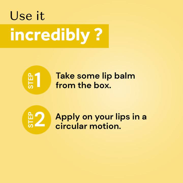 Atulya Lemon Lip Balm | Refreshing and Nourishing - 5gm