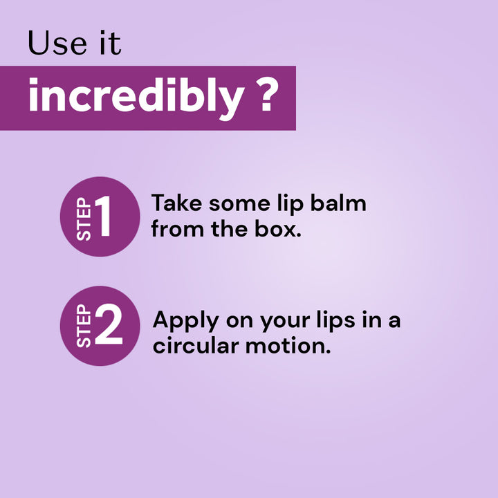 Atulya Wine Grape Fruit Natural Lip Balm | For Nourishing Lips - 5gm