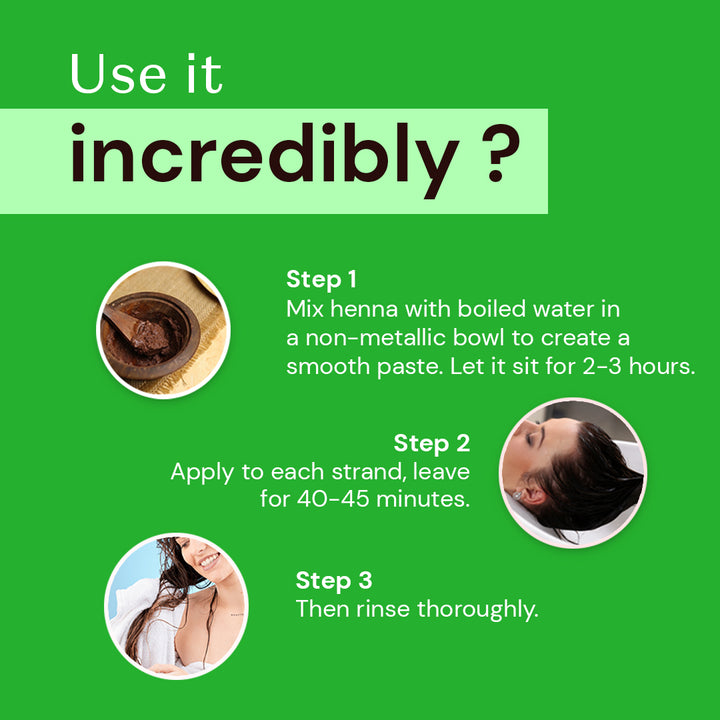 Atulya Organic Henna Powder | Nourishing Coloration - 100gm