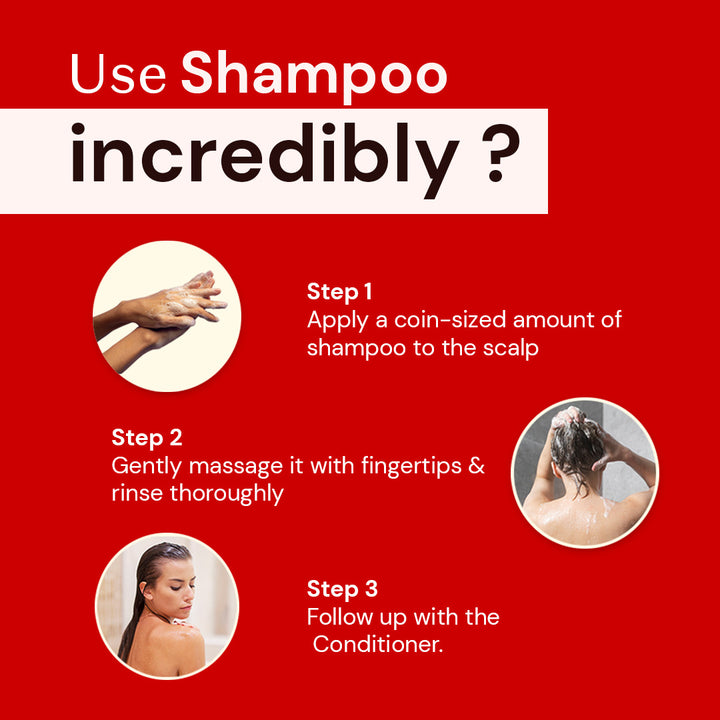 Atulya Hibiscus & Black Seed Shampoo & Conditioner Combo - 300ml Each