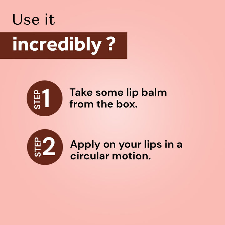 Atulya Lip Balm Cocoa Butter |Tinted and Shining Lips -5gm