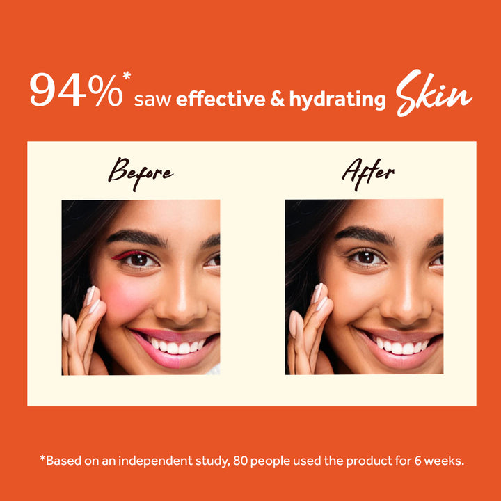 Atulya Vitamin C Micellar Makeup Remover with Built-in Silicone Brush - 150ml