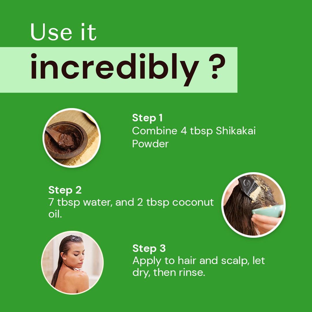 Atulya Shikakai Organic Powder - 100 % Pure & Natural - 100gm