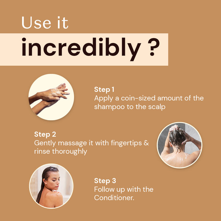 Atulya Madagascar Vanilla Hair Shampoo | Repairs Hair - 300ml