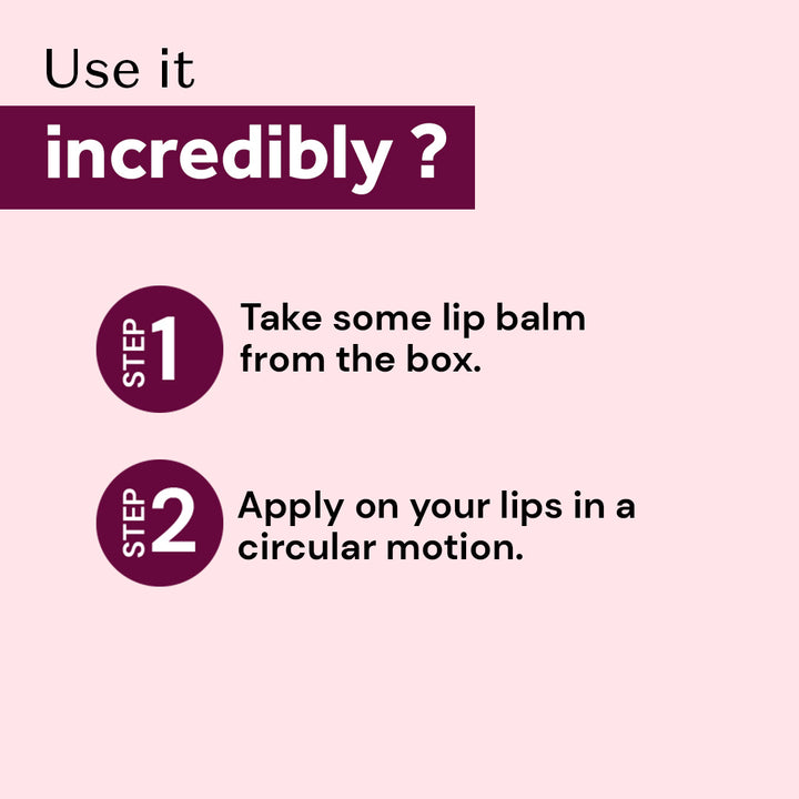 Atulya Beetroot Lip Balm | Softening and Hydrating - 5gm