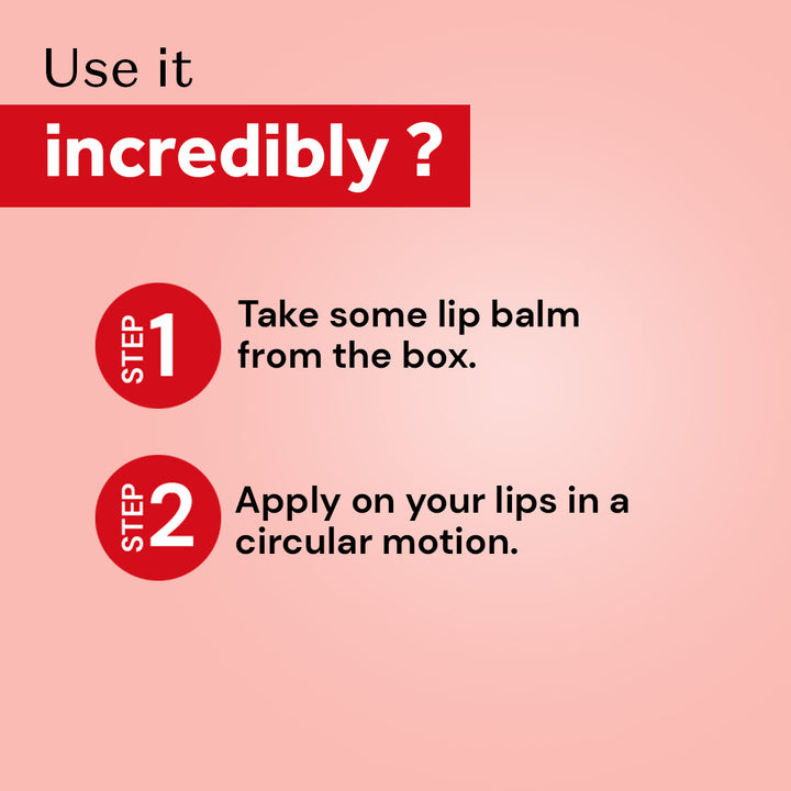 Atulya Pomegranate Lip Balm | Hydrates and Moisturises - 5gm