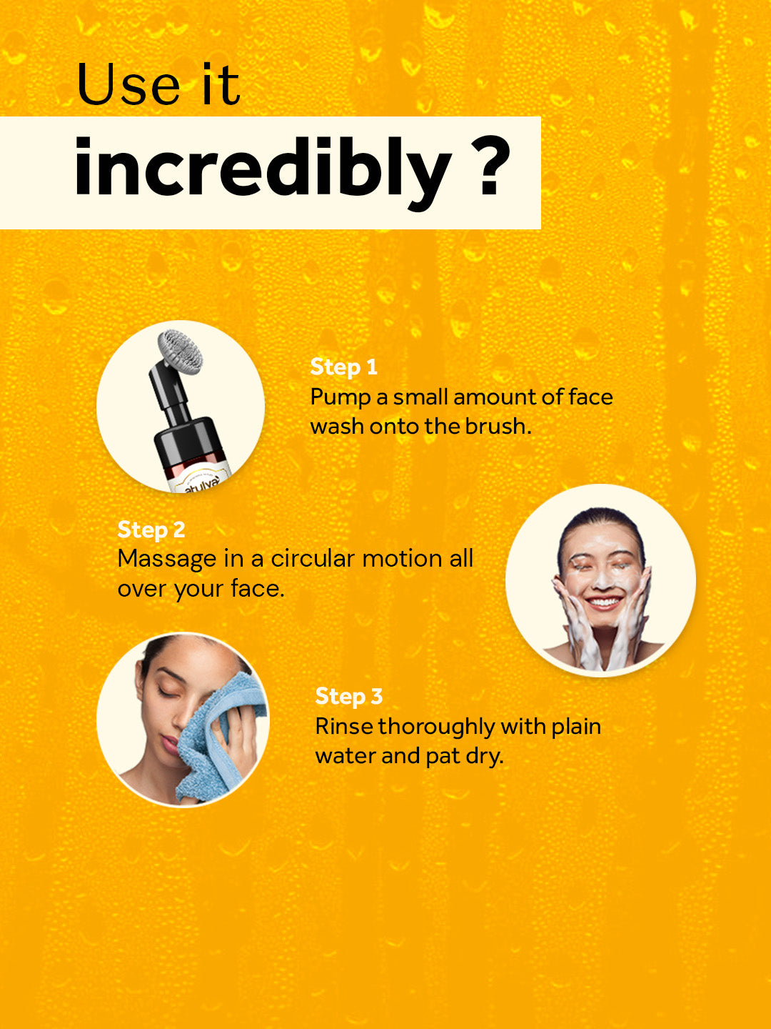 Atulya Vedic Ubtan Foaming Face Wash With Pump | Restores Glow - 100ml