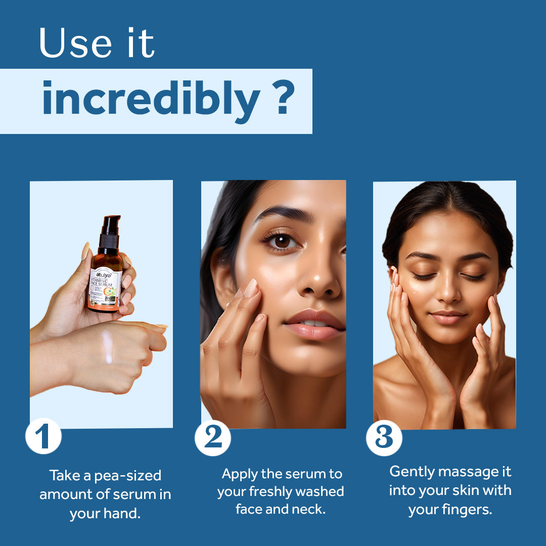 Atulya Hyaluronic Acid Face Serum for Fine Lines and Wrinkles - 30ml