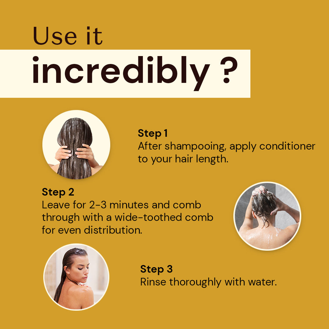 Atulya Keratin & Wheat Protein Conditioner for Glossy Hair - 300ml