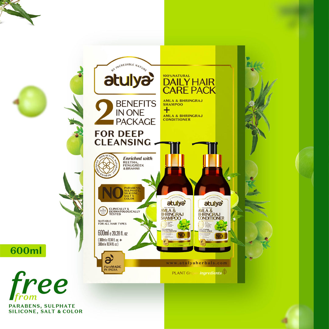 atulya Amla & bhringraj Shampoo + Conditioner