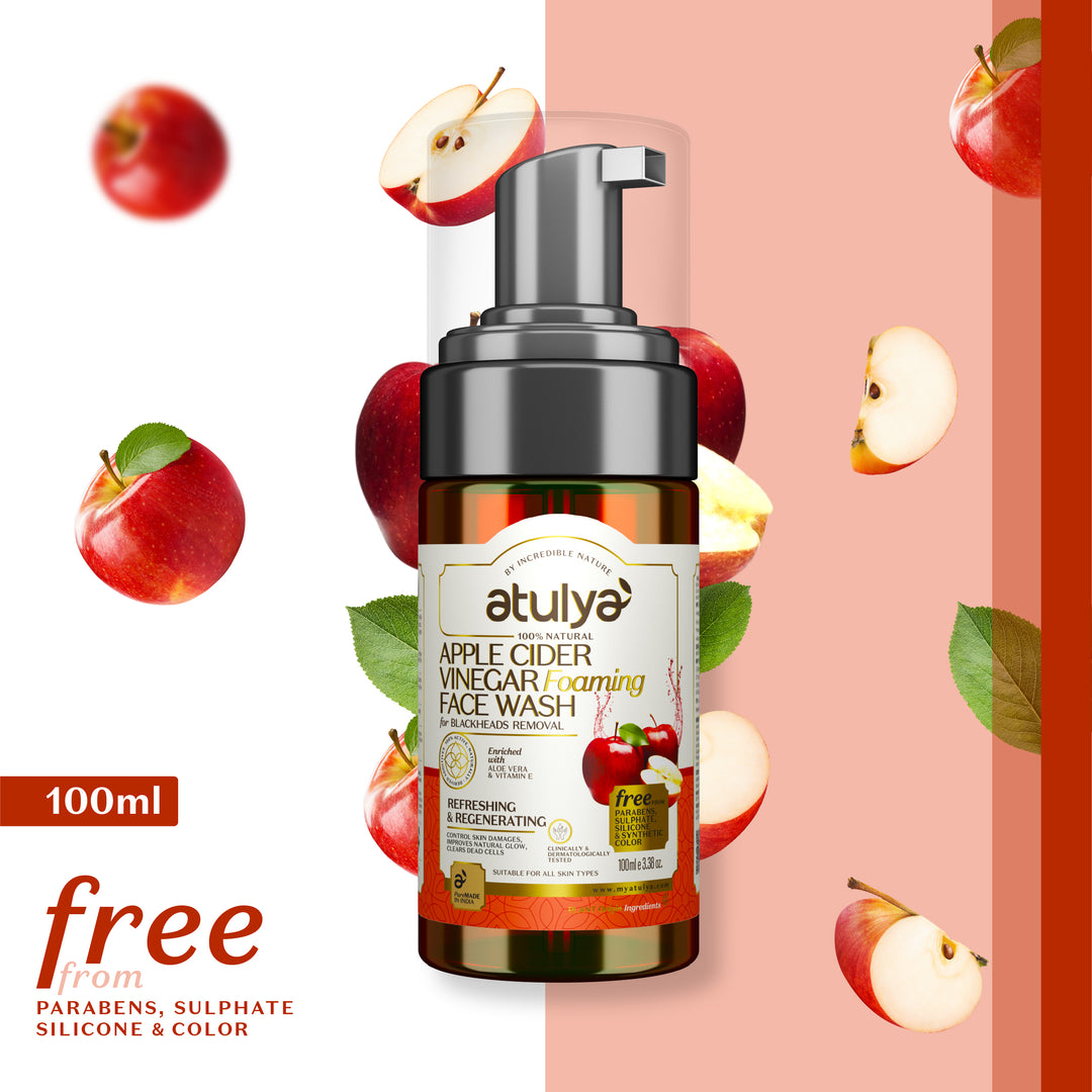 atulya Apple Cider Vinegar Foaming Face Wash 100ml