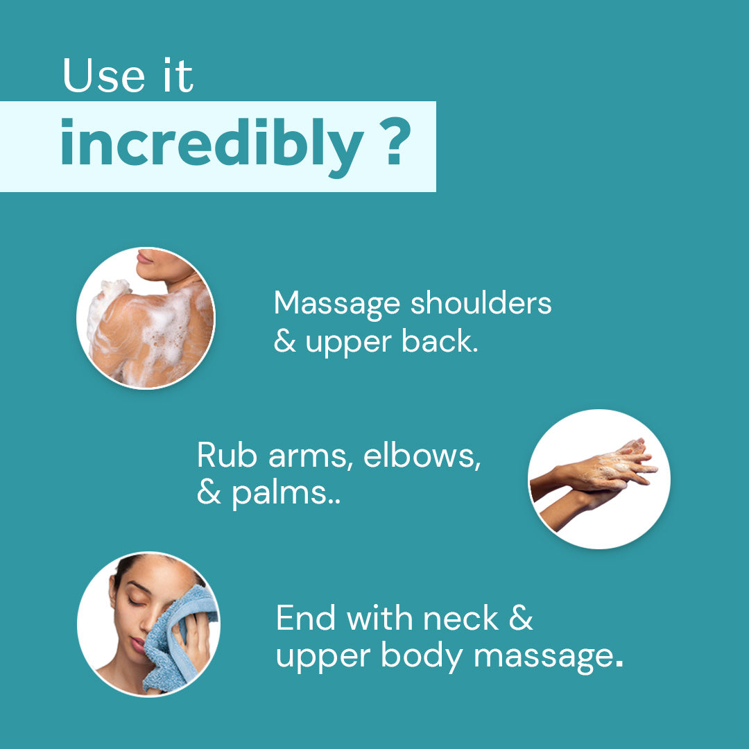 Atulya Silicone Massage Bath Brush | Gentle Exfoliation Tool