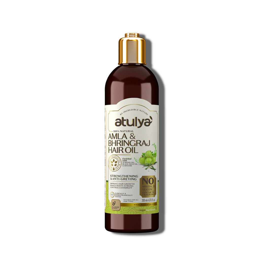 Atulya Amla & Bhringraj Hair Oil | Strengthening and Anti-greying - 200ml