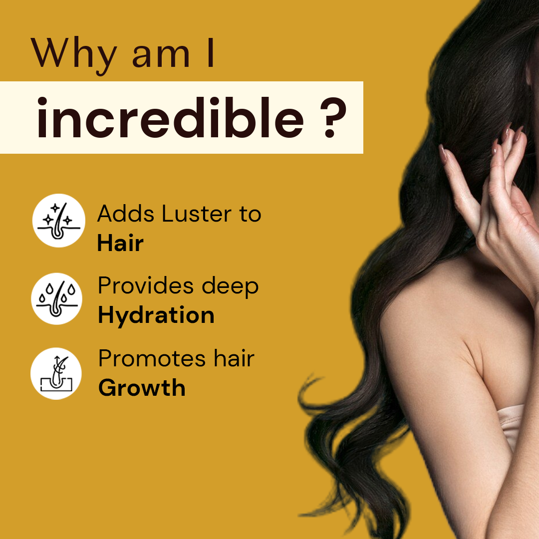 Atulya Keratin & Wheat Protein Hair Oil | Detangles and Protects Hair - 200ml