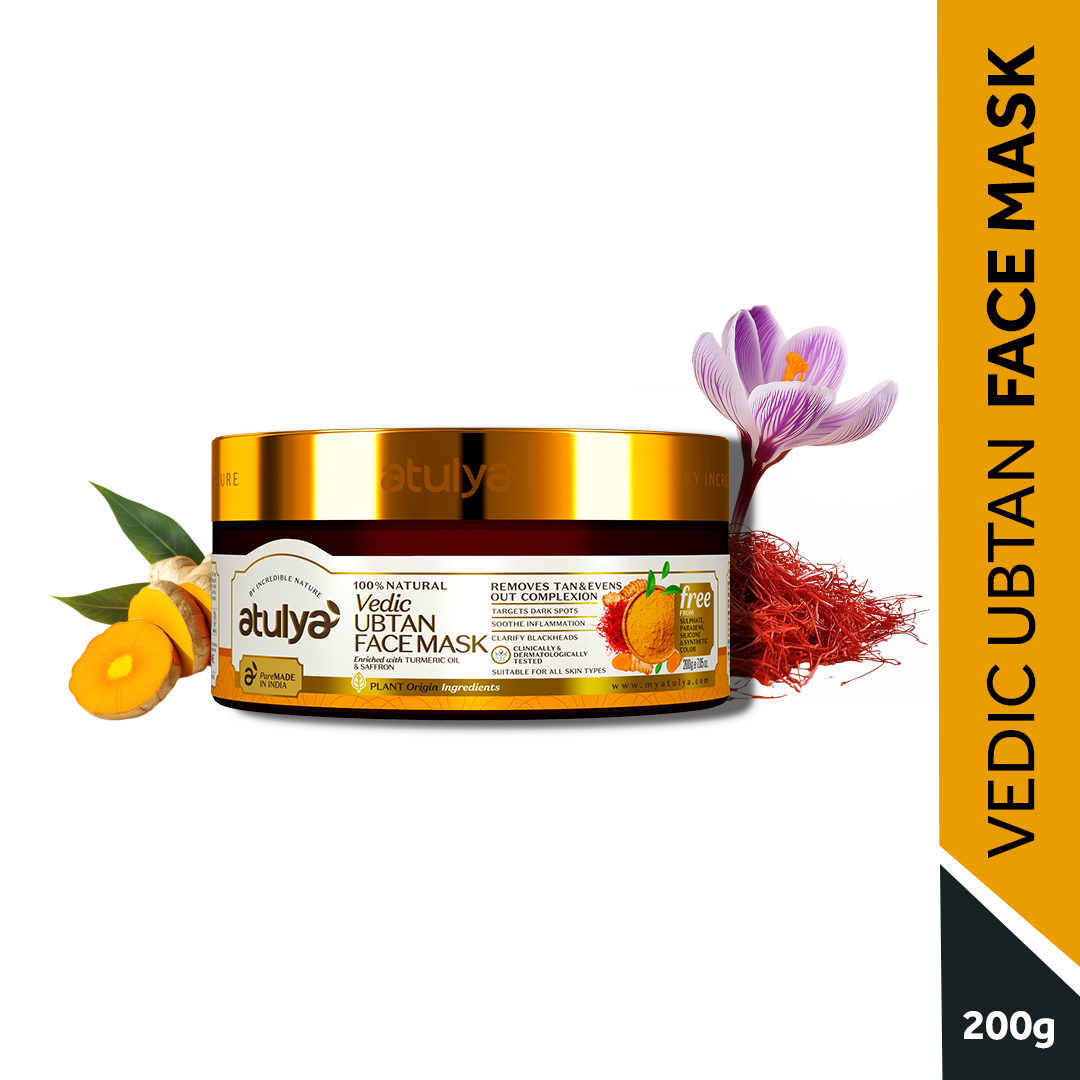 Atulya Vedic Ubtan Face Mask | For Tan Removal - 200gm