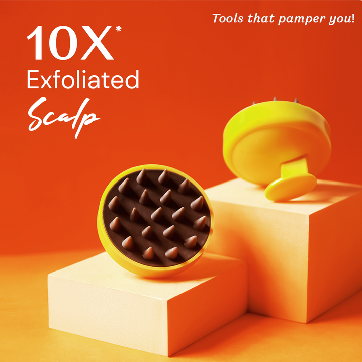 Atulya Scalp Exfoliating Massager Brush for Scalp Stimulation