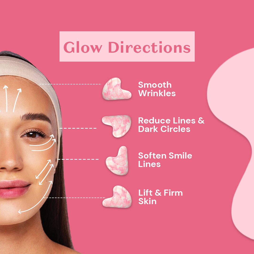 Atulya Gua Shua | Pink Aventurine | De-puffing and De-stressing