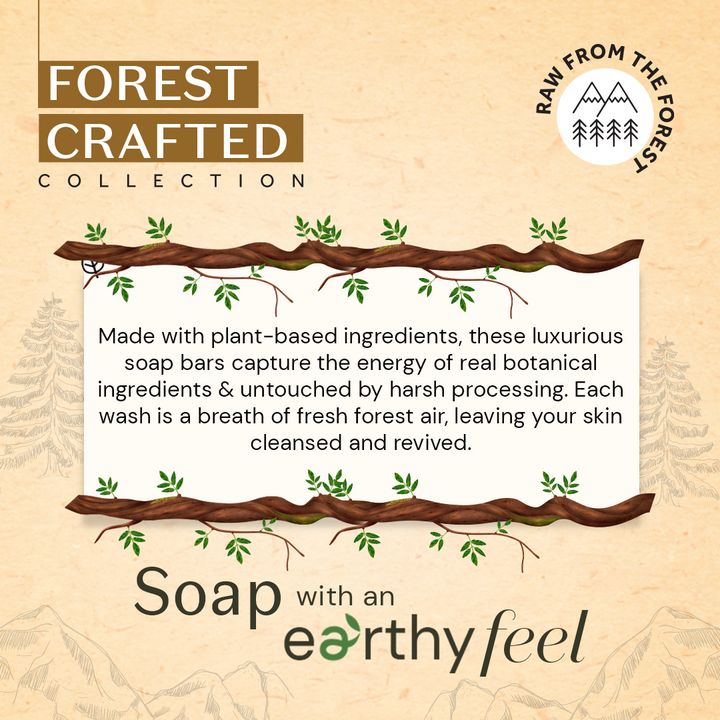 Atulya Lemon & Mint Soap | Antifungal Cooling - 125gm