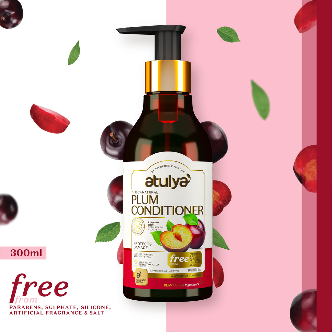 atulya Plum Hair Conditioner for Repairing Damaged Hair