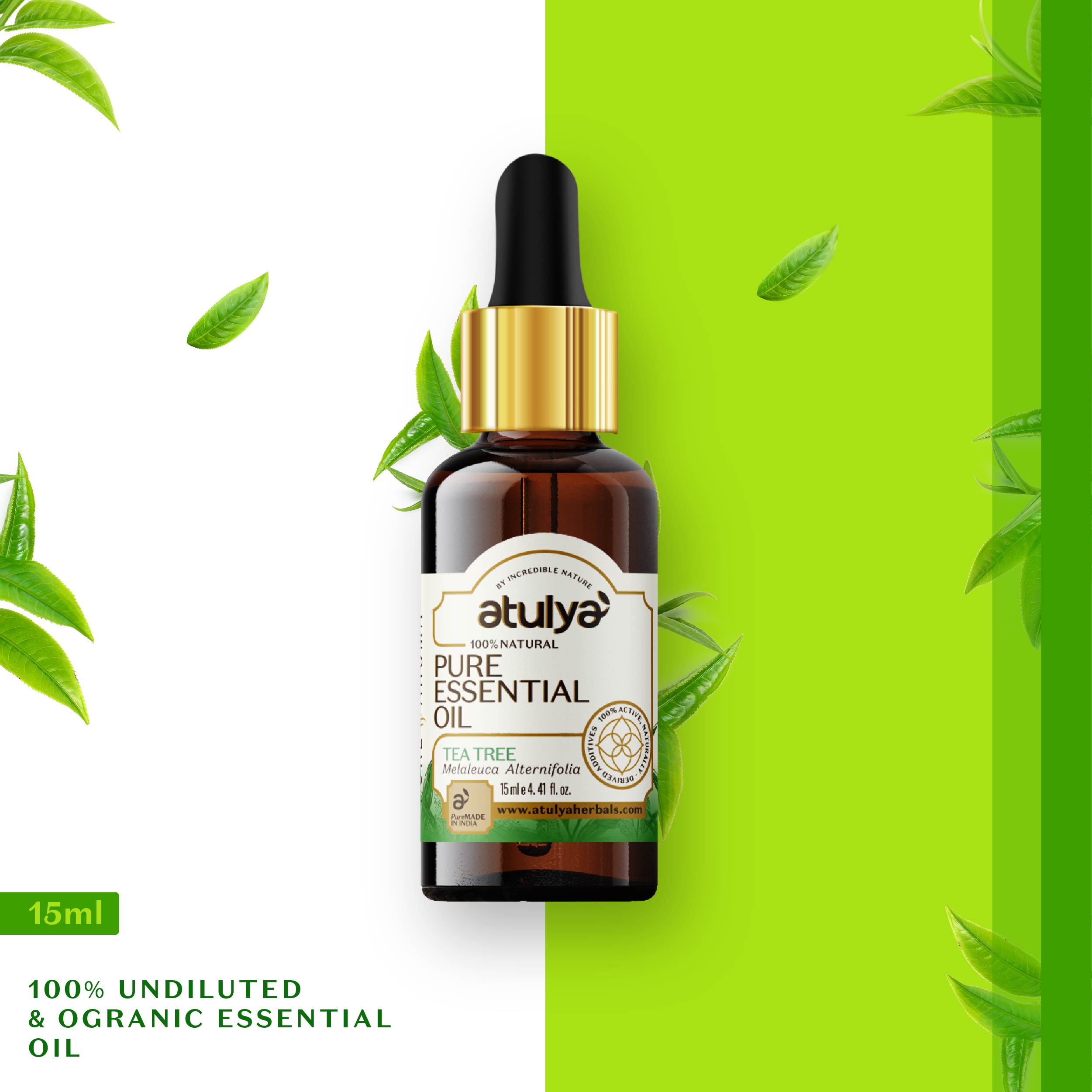 atulya Tea Tree Essential Oil - 15ml