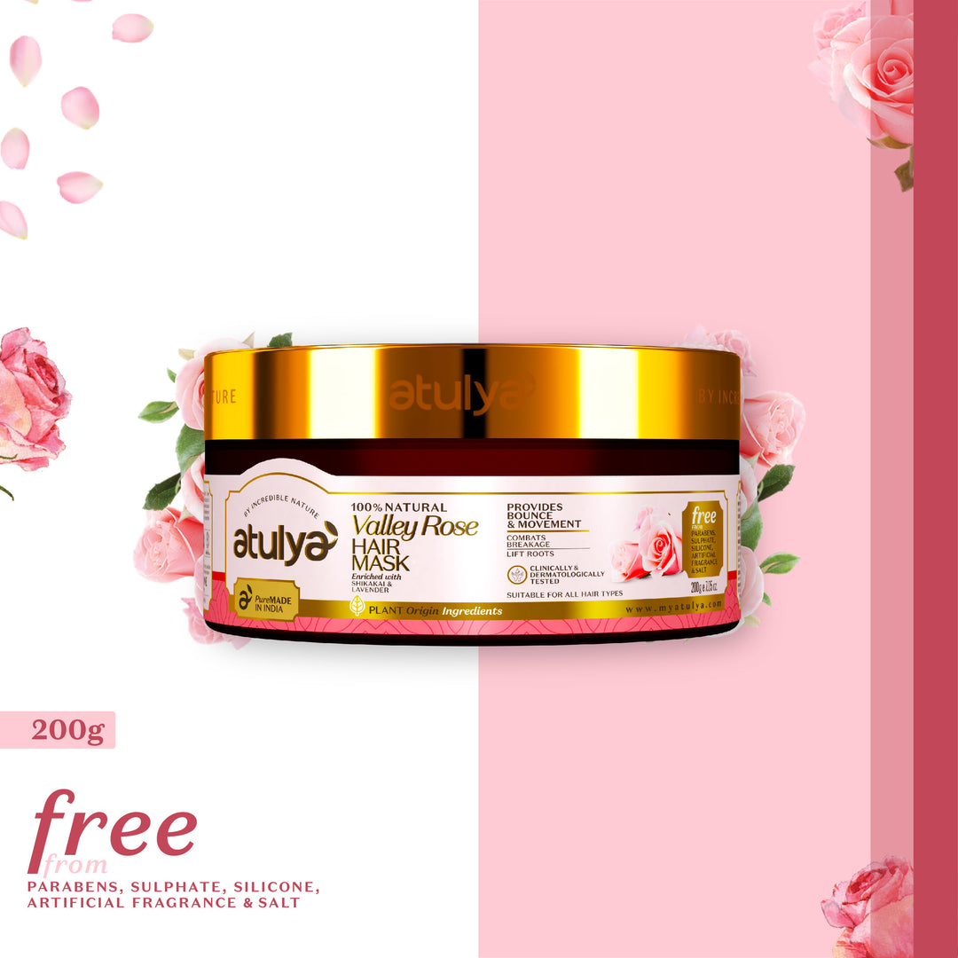 atulya Valley Rose Hair Mask - 200gm