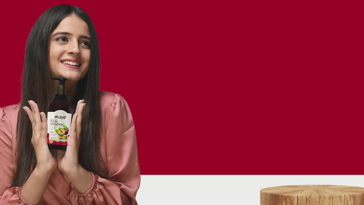 Atulya Plum Shampoo for Shiny & Healthy Hair - 300ml