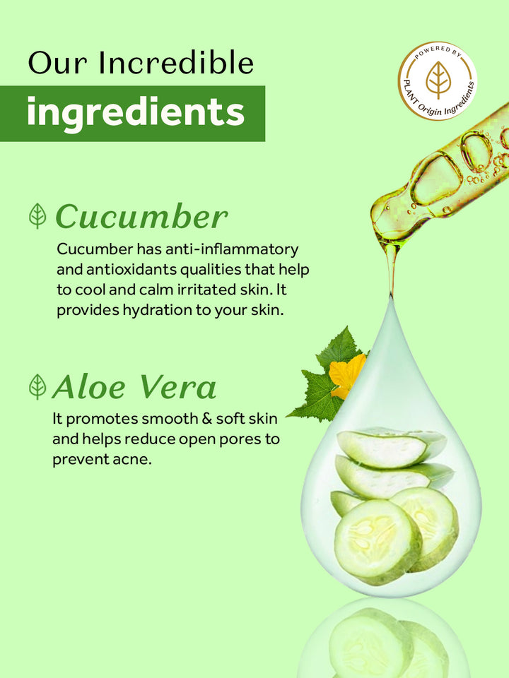 atulya Cucumber Face Toner - 100ml (BUY1GET1)